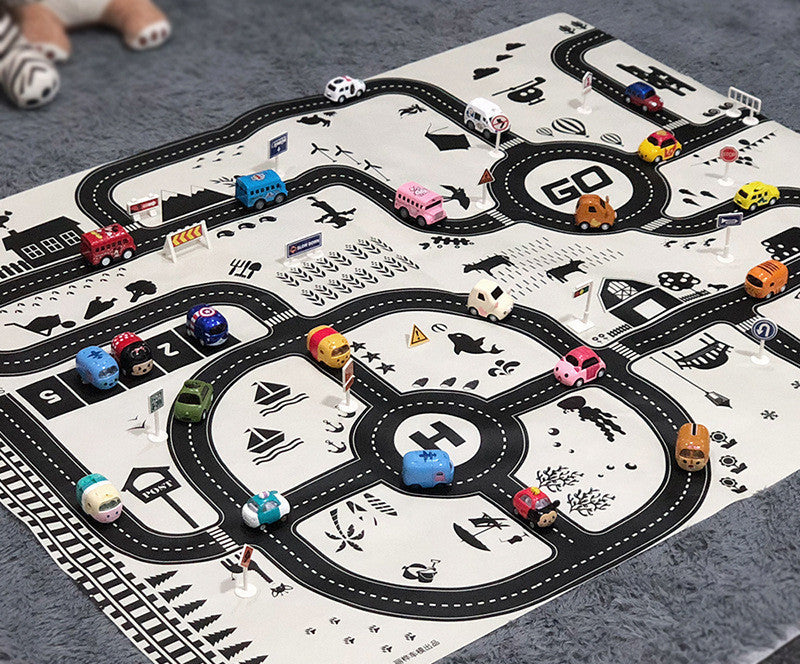 Children's Toy Car Game Pad