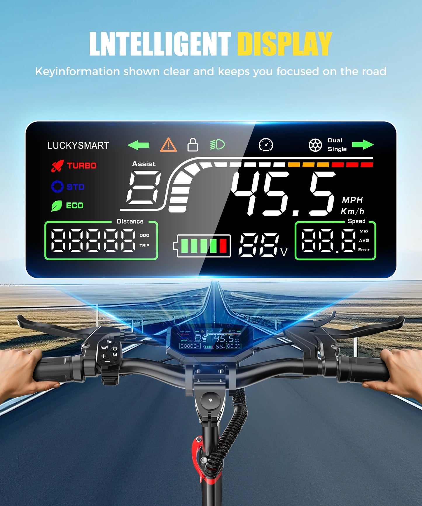 J15 Electric Kick Scooter for Adults Foldable Dual Motor E-Scooter for Men Fast Powerful Mobility and Family Use