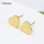 Jewellery Making Supplies 14K Real Gold Plated Creative 6 Styles DIY Earrings Accessories Earrings Hooks Fittings Wholesale