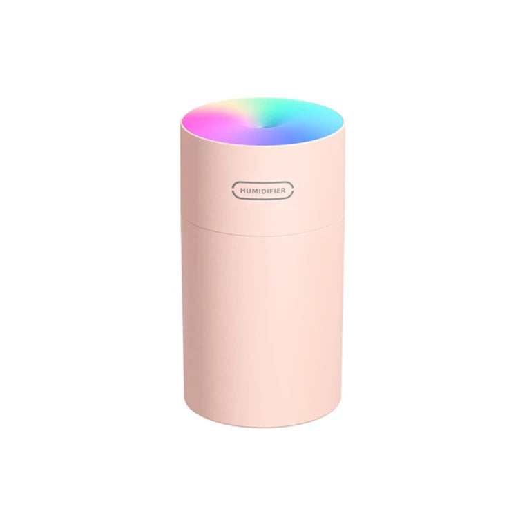 Cup Air Humidifier 270ML Aroma Essential Oil Diffuser Home Car USB Fogger Mist Maker with LED Colorful Night Lamp Custom logo