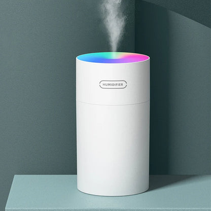 Cup Air Humidifier 270ML Aroma Essential Oil Diffuser Home Car USB Fogger Mist Maker with LED Colorful Night Lamp Custom logo