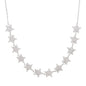 European Women Luxury Jewelry Micro Pave Cz Bling Sparking Star Charm Choker Luxury Wedding Gift Star Chocker Necklace for Women