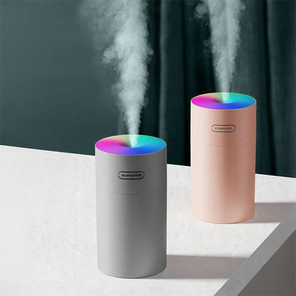 Cup Air Humidifier 270ML Aroma Essential Oil Diffuser Home Car USB Fogger Mist Maker with LED Colorful Night Lamp Custom logo