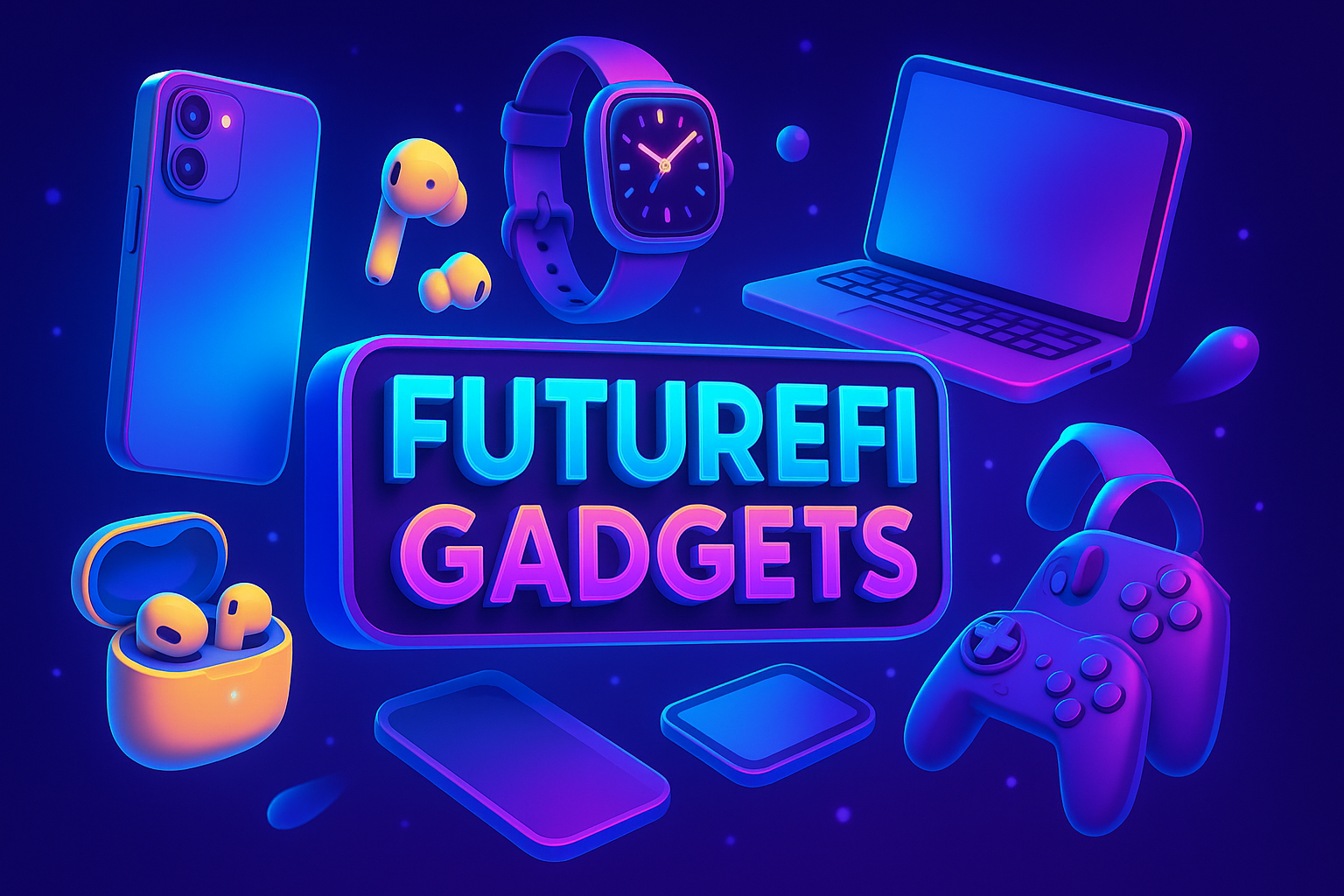 mera store ka naam futurefi gadgets hai catogry mera store par electronics & gadgets hai mujhe achha 3d animated photo banakar do 